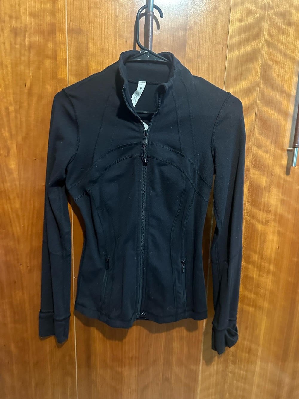 lululemon athletica Black Fitted Zip Define